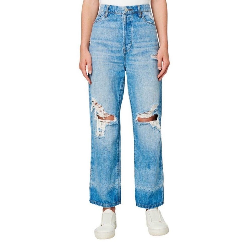 NWT Blank NYC Baxter Straight Leg Five-Pocket Jeans in Personal Best, Size 28